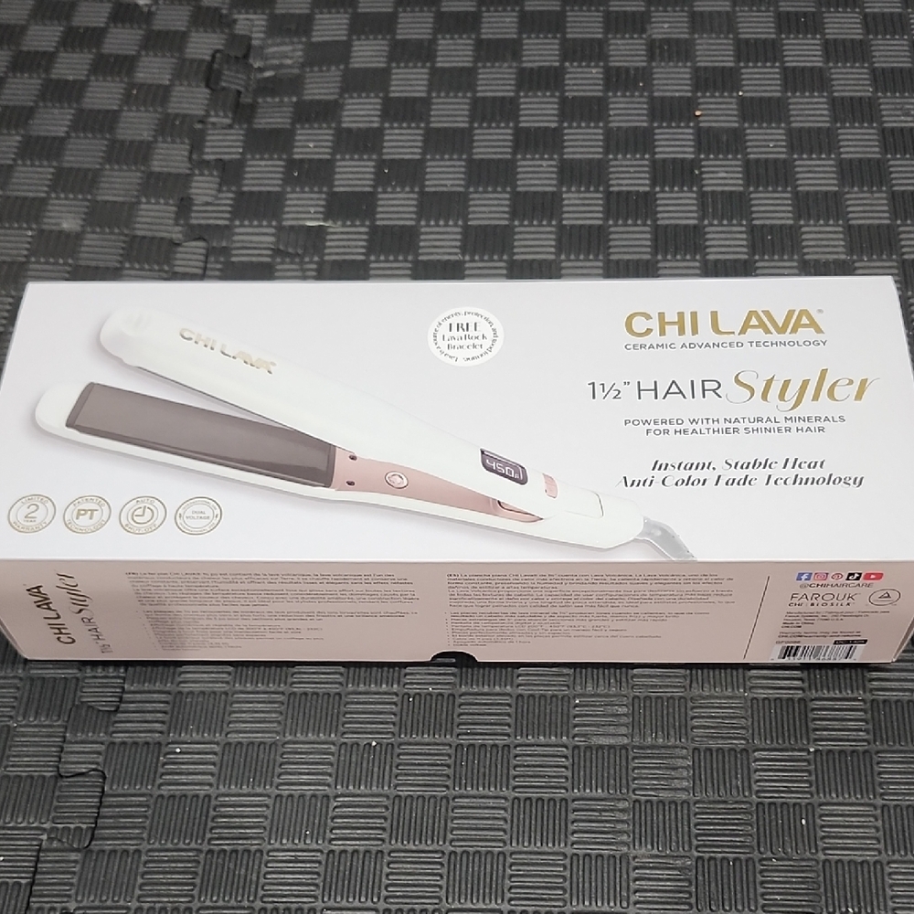 Chi Lava 1 1/2 Inch Hair Styler Upc 833911868874